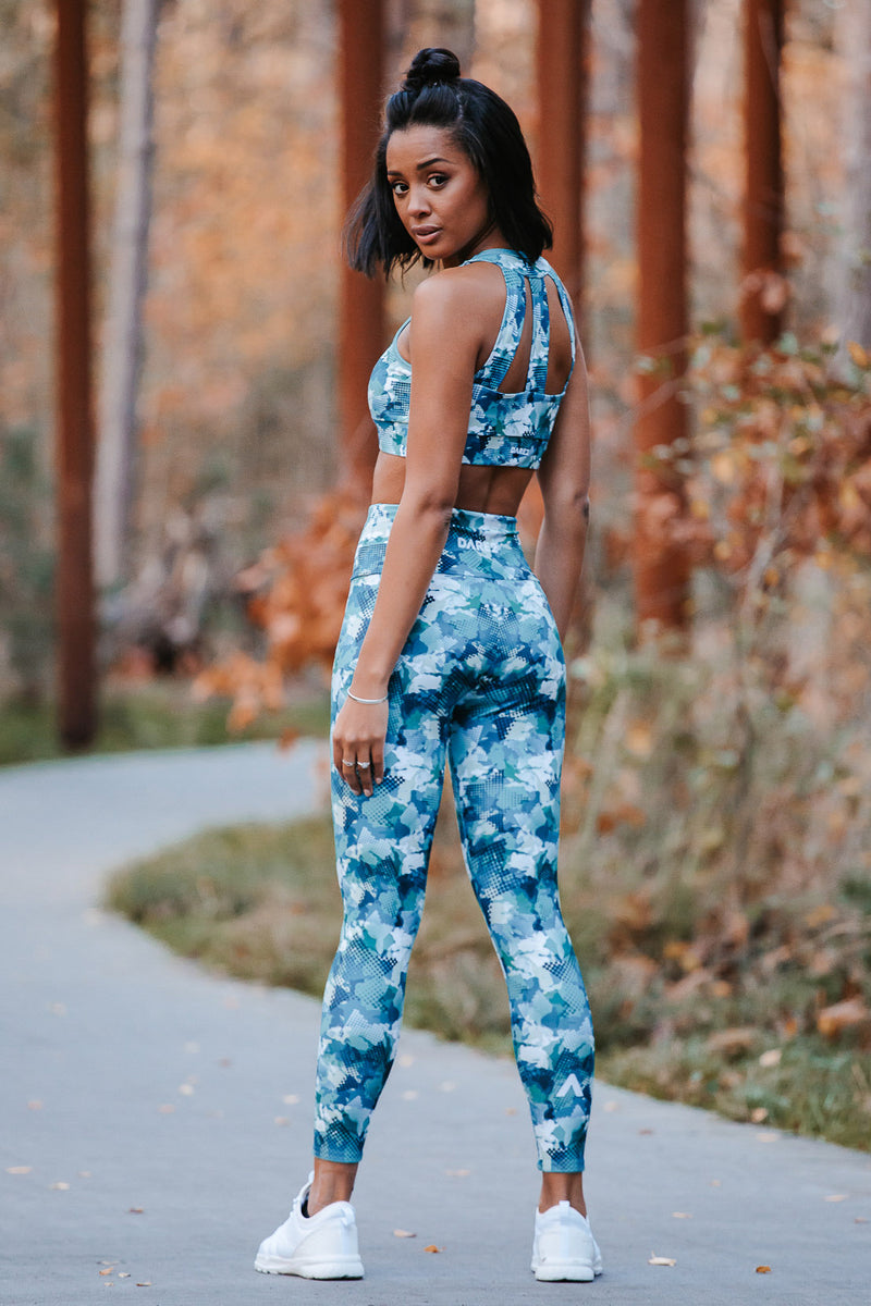 High waisted printed tights - Legging imprimé taille haute
